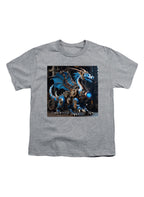Gray Robot Dragon Youth/Toddler T-Shirt