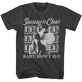 Smoke Gray Sonny and Cher t-shirt featuring a Sonny and Cher television design