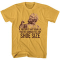 Ginger Redd Foxx t-shirt featuring a Shoe Size design