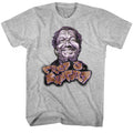 Gray Heather Redd Foxx t-shirt featuring a Sanford Graffiti design