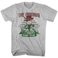 Gray Heather Redd Foxx t-shirt featuring an Original Fade design