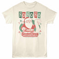 Ho Ho Ho Santa Claus Is Comin' to Town t-shirt in natural