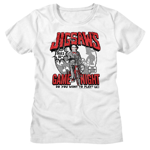 Saw Ladies T-Shirt - Game Night