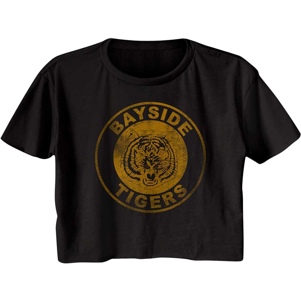 Saved by the Bell Ladies Crop Top - Bayside Logo