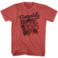 Red Heather Saved by the Bell t-shirt featuring a Sharp Tigers design