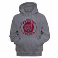 Gunmetal heather Saved by the Bell pullover hoodie featuring a Bayside Tigers design