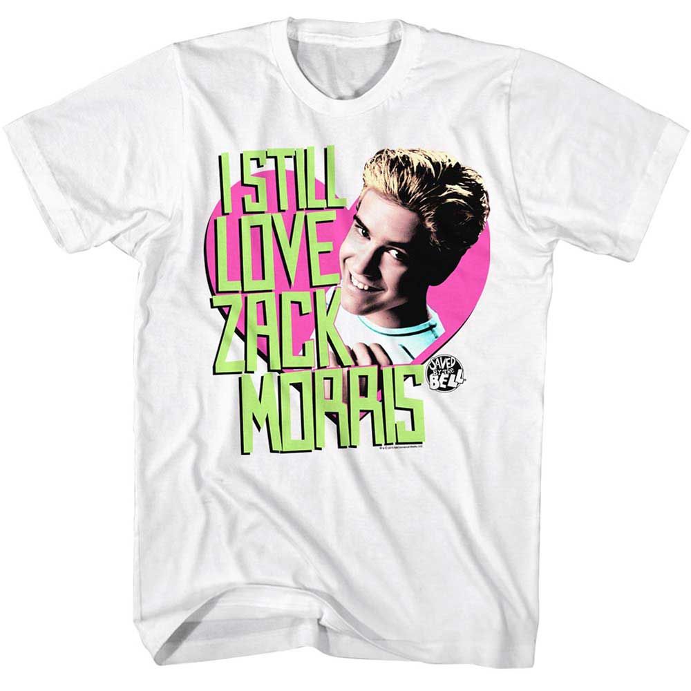 White Saved by the Bell t-shirt featuring a Saved by the Bell Always design