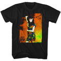 Black Saved by the Bell t-shirt featuring a Kelly Kapowski design