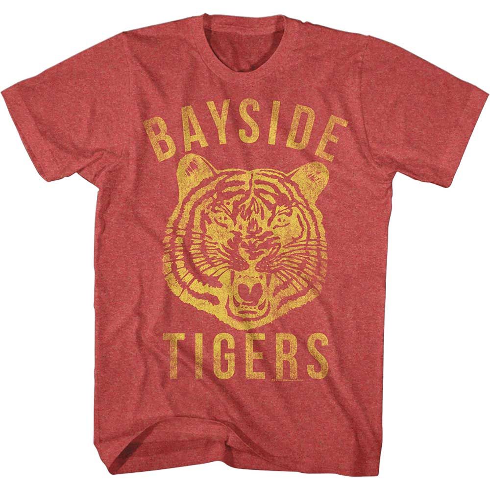 Red Heather Saved by the Bell t-shirt featuring a Saved by the Bell Reppin design
