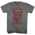 Graphite Heather Saved by the Bell t-shirt featuring a Bayside High design