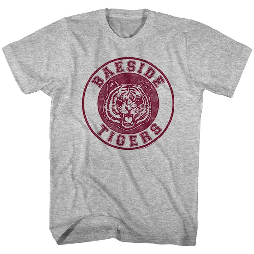 Gray Heather Saved by the Bell t-shirt featuring a Saved by the Bell Baeside design