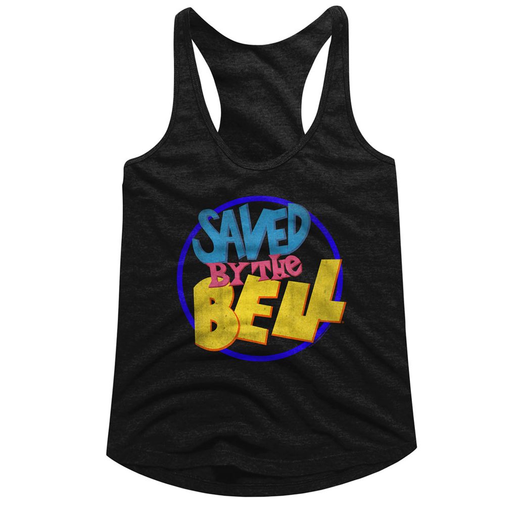Saved by the Bell Ladies Racerback - Round Logo