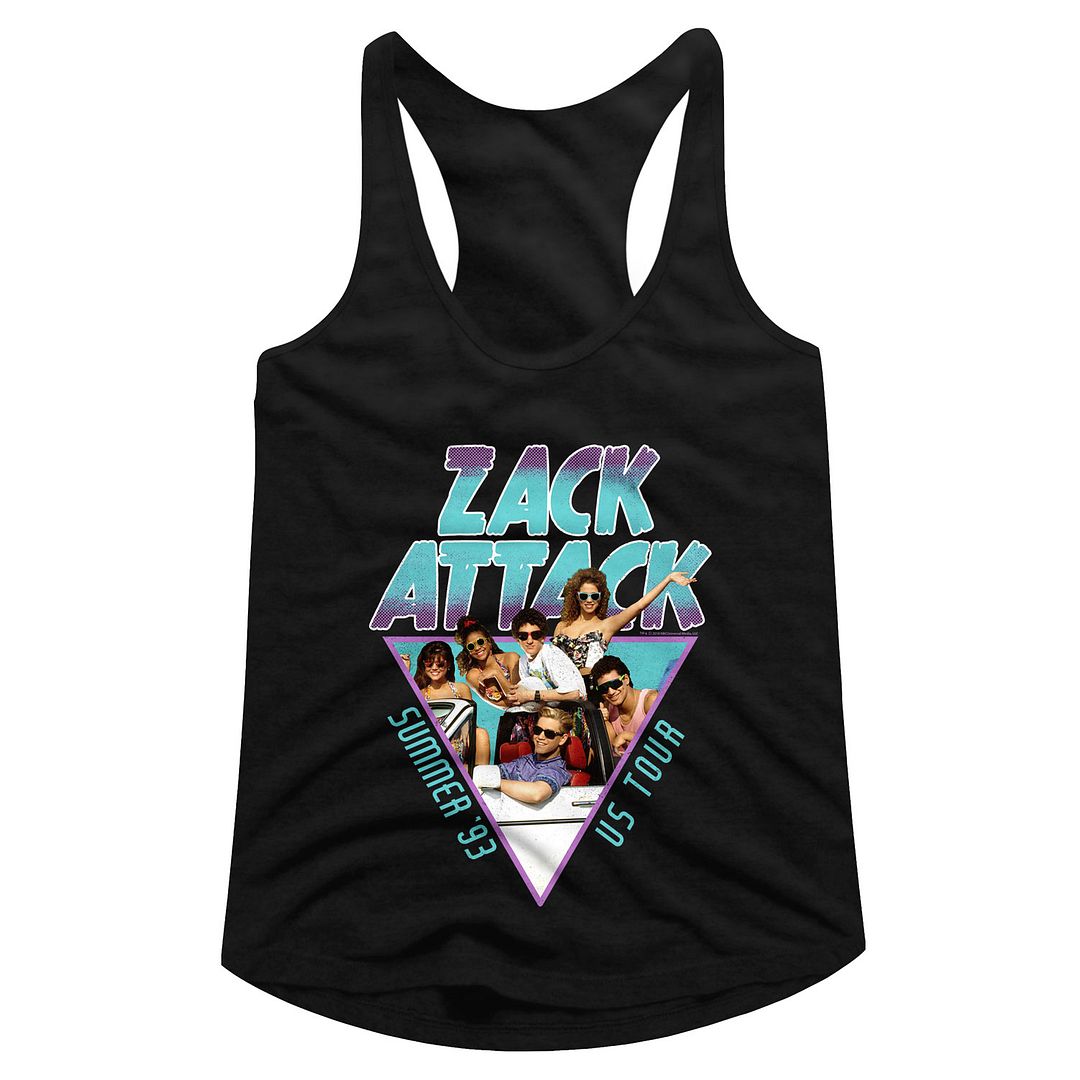 Saved by the Bell Ladies Racerback - Summer Tour 93