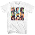 White Saved by the Bell t-shirt featuring a Saved by the Bell Savedbtb design