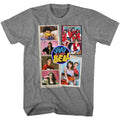Graphite Heather Saved by the Bell t-shirt featuring a Saved by the Bell Scrapbook design