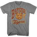 Graphite Heather Saved by the Bell t-shirt featuring a Bayside Tigers design