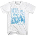 White Saved by the Bell t-shirt featuring a Saved by the Bell Faded Class of 93 design