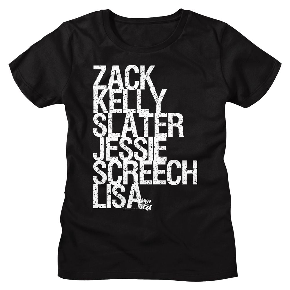 Saved by the Bell Ladies T-Shirt - Gang Fight