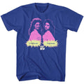 Royal Blue Saved by the Bell t-shirt featuring an I'm So Excited design