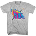 Gray Heather Saved by the Bell t-shirt featuring a The Max design