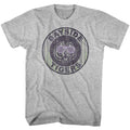 Gray Heather Saved by the Bell t-shirt featuring a pinstripe Bayside design