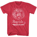 Red Heather Saved by the Bell t-shirt featuring a vintage Bayside design