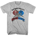 Gray Heather Saved by the Bell t-shirt featuring a Saved by the Bell Rivalry design