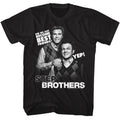 Black Step Brothers t-shirt featuring a Step Brothers Step Brothers Best Friends Quote design