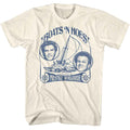 Natural Step Brothers t-shirt featuring a Step Brothers Step Brothers Boats and Hoes Again design