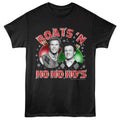Black Step Brothers t-shirt featuring a Step Brothers Step Brothers Boats N Ho Ho Hos design