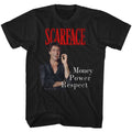 Black Scarface t-shirt featuring a Scarface M.P.R. design