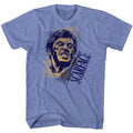 Light Blue Heather Scarface t-shirt featuring a Scarface Say Cheese design