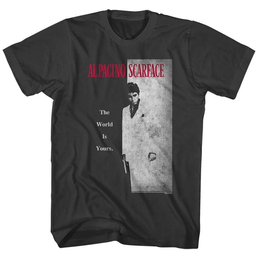 Smoke Gray Scarface t-shirt featuring a Scarface Every Dog design
