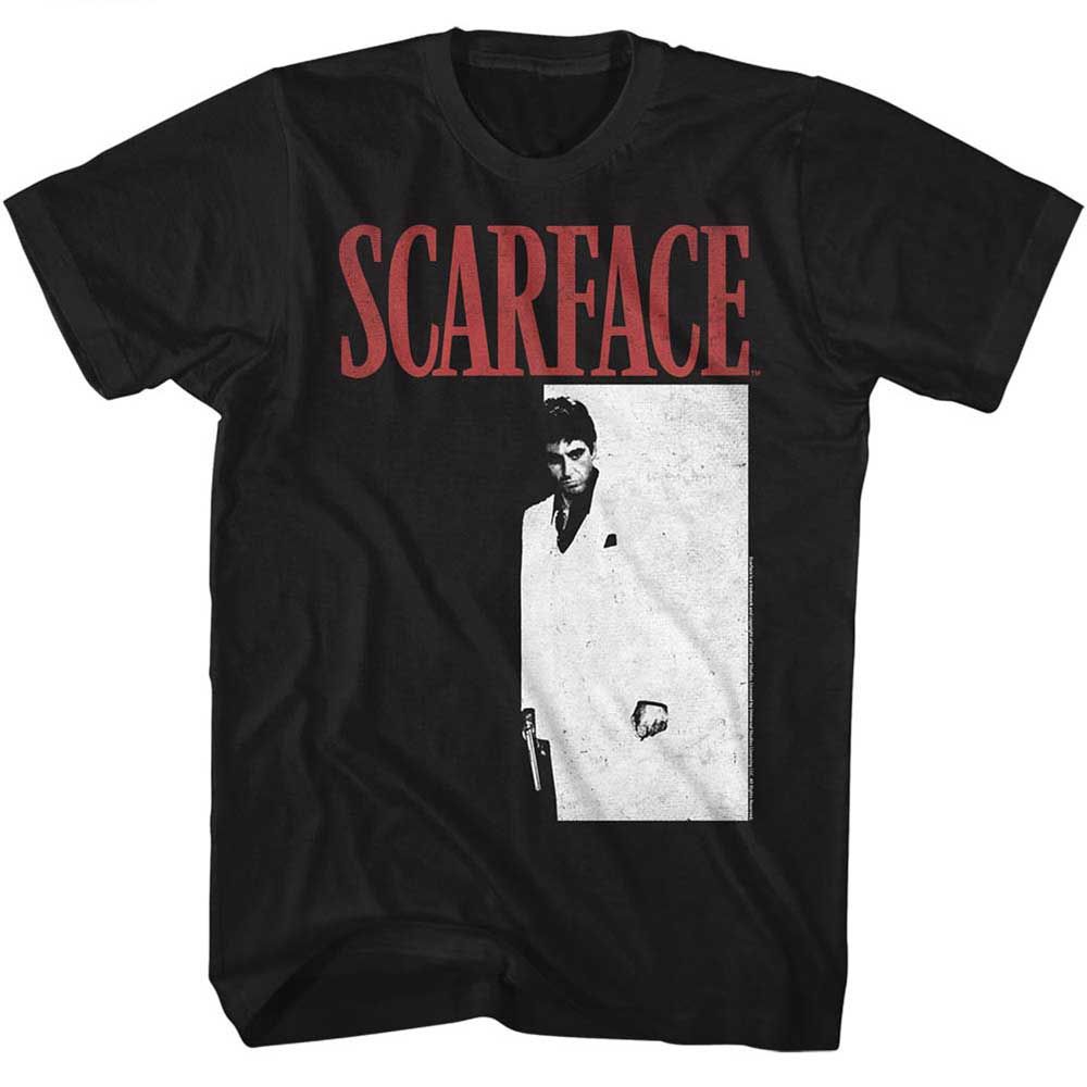 Black Scarface t-shirt featuring a Scarface Meng design