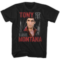 Black Scarface t-shirt featuring a Tony Scarface design