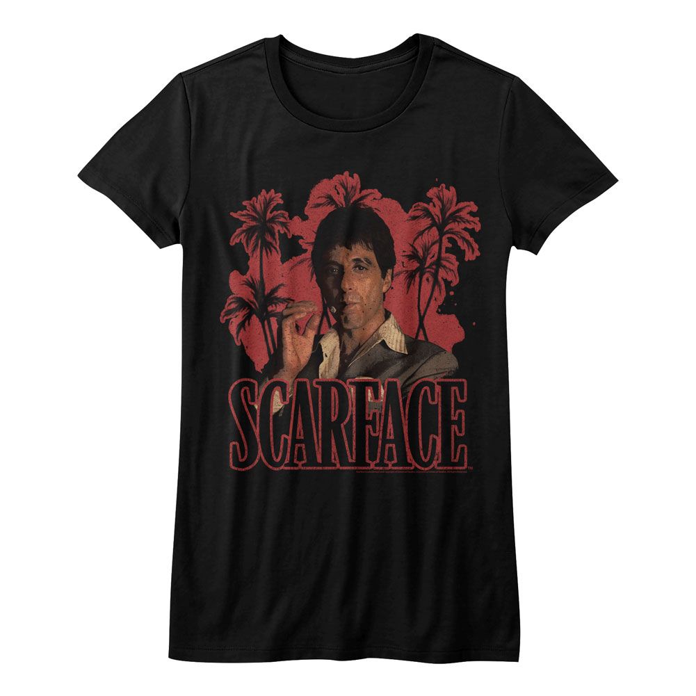 Scarface Ladies T-Shirt - Rd Palms