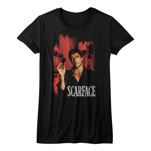 Scarface Ladies T-Shirt - Rd Cityscape