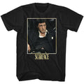 Black Scarface t-shirt featuring a Scarface Bad Guy design