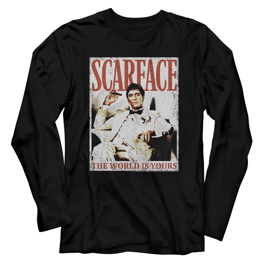 Scarface Long Sleeve T-Shirt - More Da World