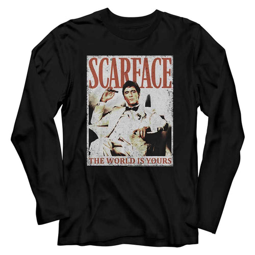 Scarface Long Sleeve T-Shirt - More Da World