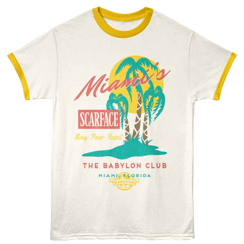 Scarface Ringer T-Shirt - The Babylon Club