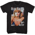 Black Scarface t-shirt featuring a Scarface Scarface Elvira Magazine Style design