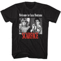 Black Scarface t-shirt featuring a Casa de Montana design