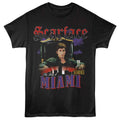 Black Scarface t-shirt featuring a Scarface Scarface King of Miami design