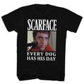 Black Scarface t-shirt featuring a Scarface Doge design