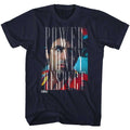 Navy Scarface t-shirt featuring a Scarface Pmr design
