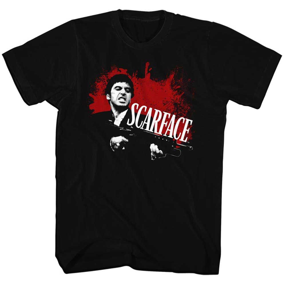 Black Scarface t-shirt featuring a Scarface Scarface design