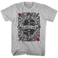 Gray Heather Scarface t-shirt featuring a Scarface King of Diamonds design