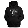 Black Scarface pullover hoodie featuring a The World Is Yours design