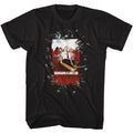 Black Shaun of the Dead t-shirt featuring a Shaun poster design
